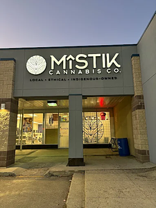 Mistik Cannabis Co. - Winnipeg store front