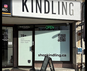 Kindling Cannabis - Leaside store front