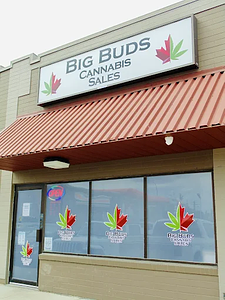 Big Buds Cannabis Sales store front