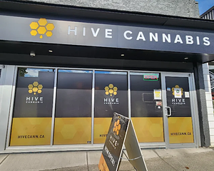 Hive Cannabis - Terrace store front