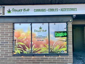 The Flower Shop Cannabis store front