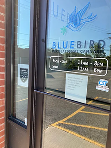 BlueBird Cannabis - Almonte store front
