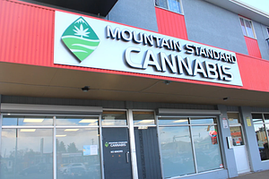Mountain Standard Cannabis - 82 Street store front