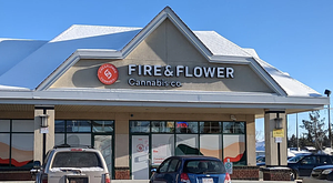Fire & Flower Cannabis Co. - Edmonton Namao store front