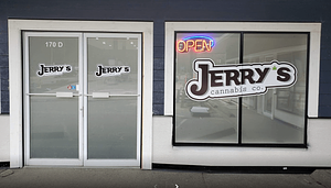 Jerry's Cannabis Co. - Lake Cowichan store front