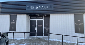 The Vault Cannabis - Winnipeg store front