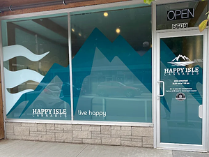 Happy Isle Cannabis Company - Bowen Island store front