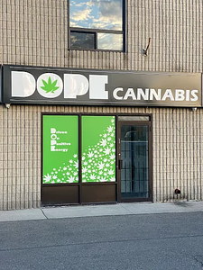 Dope Cannabis - Malton store front