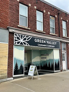 Green Valley Cannabis Company store front