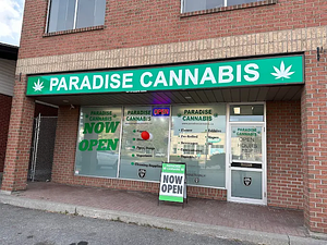 Paradise Cannabis - Brockville store front