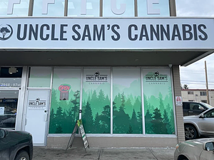Pop's Cannabis Co. - Edmonton Lauderdale store front