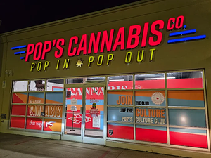 Pop's Cannabis Co. - Barrie (Bayfield) store front