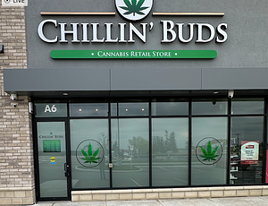 Chillin' Buds - Hartley store front