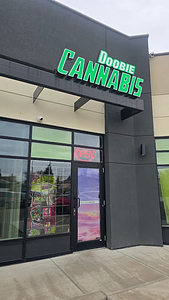 Doobie Cannabis store front