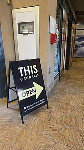 THIS IS CANNABIS - Whistler store front