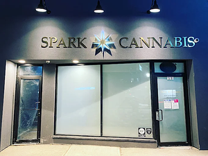 Spark Cannabis - Aurora store front