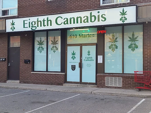 Eight Cannabis - North York store front