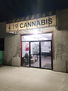 419 Cannabis - Nelson store front