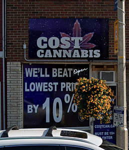 Cost Cannabis - Oshawa store front
