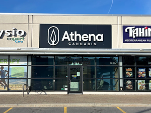 Athena Cannabis store front