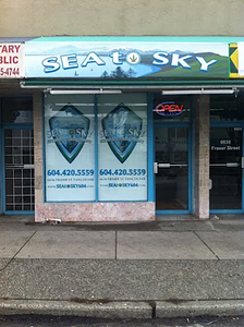 Sea To Sky Cannabis store front