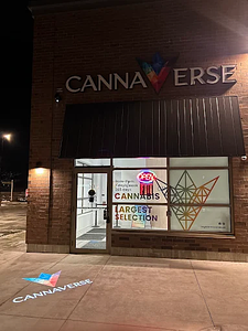 Cannaverse - Kitchener store front