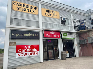 VIP Cannabis Co. - Cambridge Preston store front