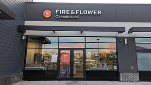 Fire & Flower Cannabis Co. - Edmonton Terrace Plaza store front