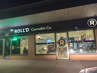 ROLL'D Cannabis Co. store front