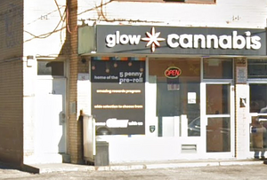 Glow Cannabis store front