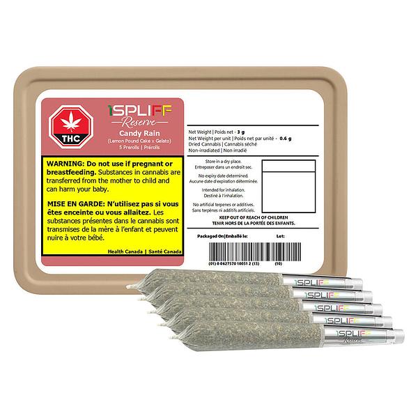 1Spliff Reserve - Candy Rain Premium Glass Tip Pre Roll image 3