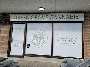 Green Grove Cannabis - Alliston store front