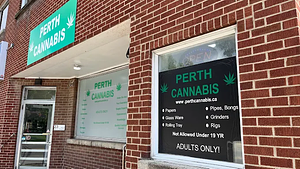 Paradise Cannabis - Perth store front