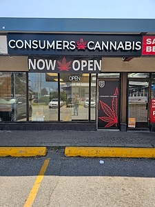 Consumers Cannabis -Pickering store front
