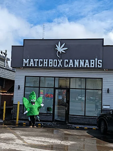 Matchbox Cannabis - Great Northern Road store front