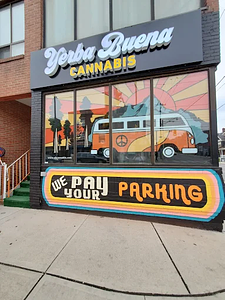 Yerba Buena Cannabis - 1111 College St. store front