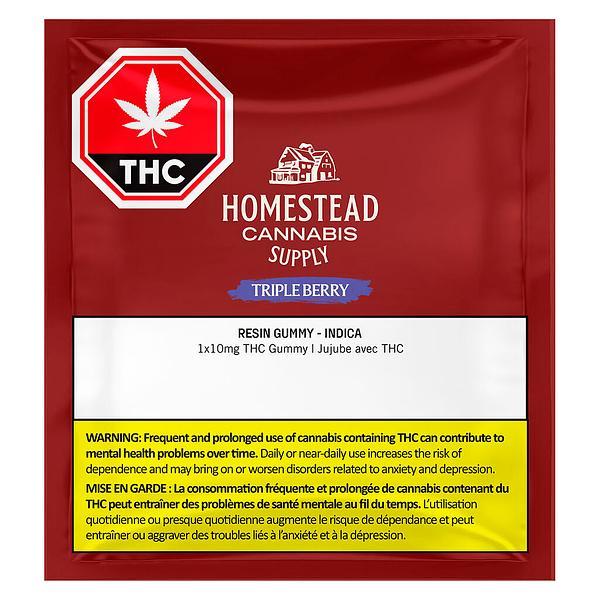 Homestead - Triple Berry Indica Resin Chews image 2