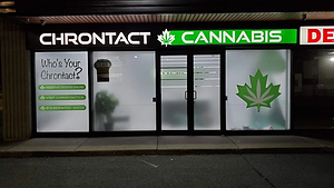 Chrontact Cannabis store front