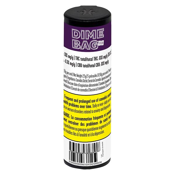 Dime Bag - Passionfruit Dream Pocket Rockets Infused Pre Roll image 5