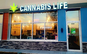 Cannabis Life store front