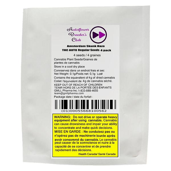 Autoflower Breeder's Club - Amsterdam Skunk Haze THC AUTO regular