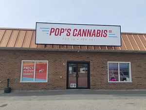 Pop's Cannabis Co. - Sturgeon Falls store front