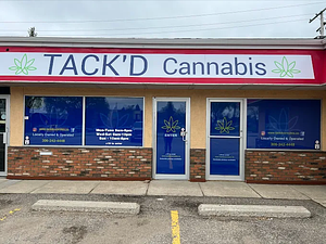 Tack'd Cannabis - Yorkton store front