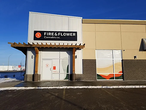 Fire & Flower Cannabis Co. - Yorkton store front