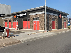 Fire & Flower Cannabis Co. - Regina store front