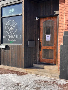 The Grass Hut Cannabis Co. store front