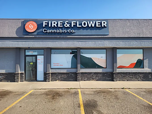 Fire & Flower Cannabis Co. - North Battleford store front