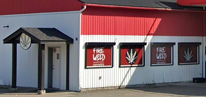 Fireweed Cannabis - New Hazelton store front