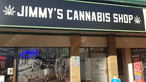 Jimmy's Cannabis Shop - Shambhala store front