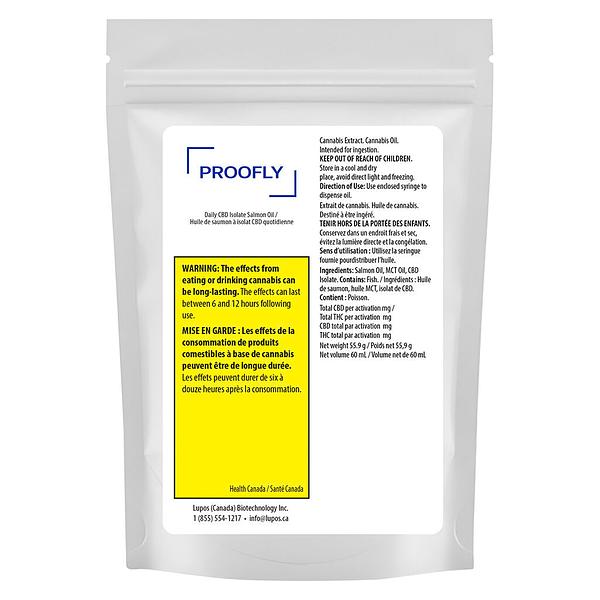 Proofly - Daily CBD Isolate Salmon Oil